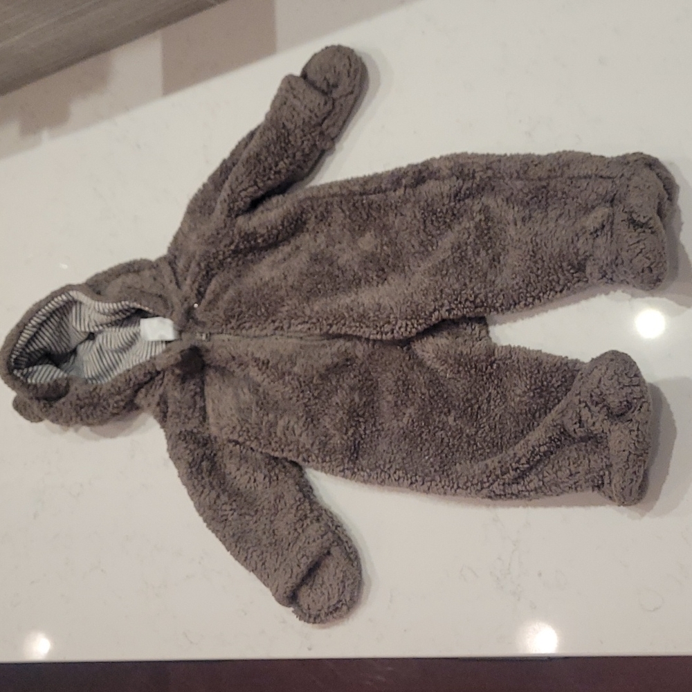 Carter's 3 months super cozy thick zippered fleece